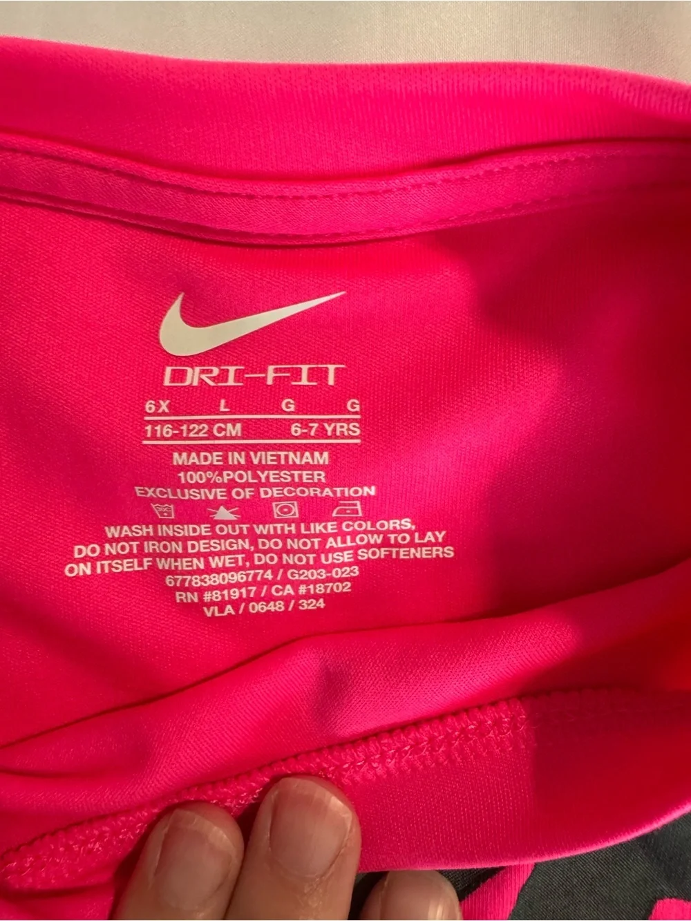 Nike vibrant hot